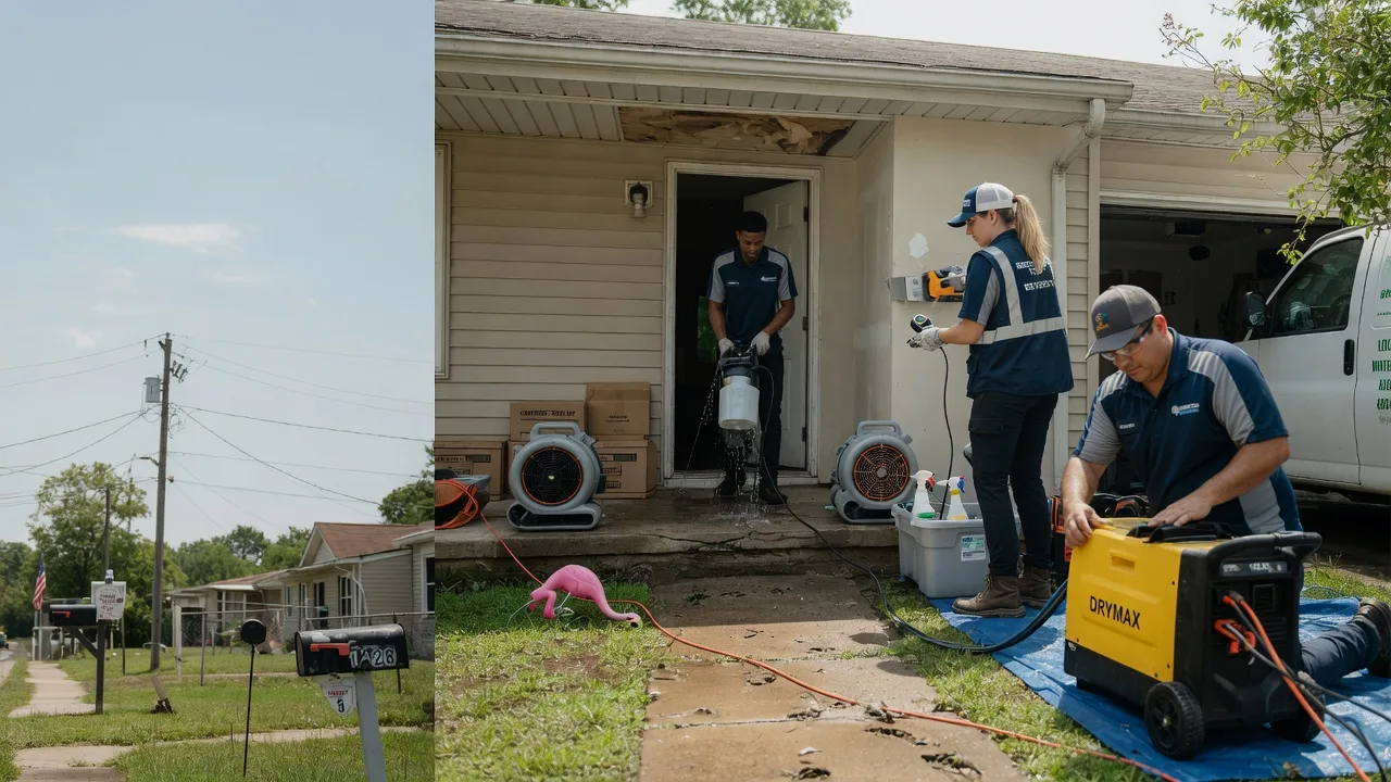 Storm Damage Water Removal in Sulligent, AL near me